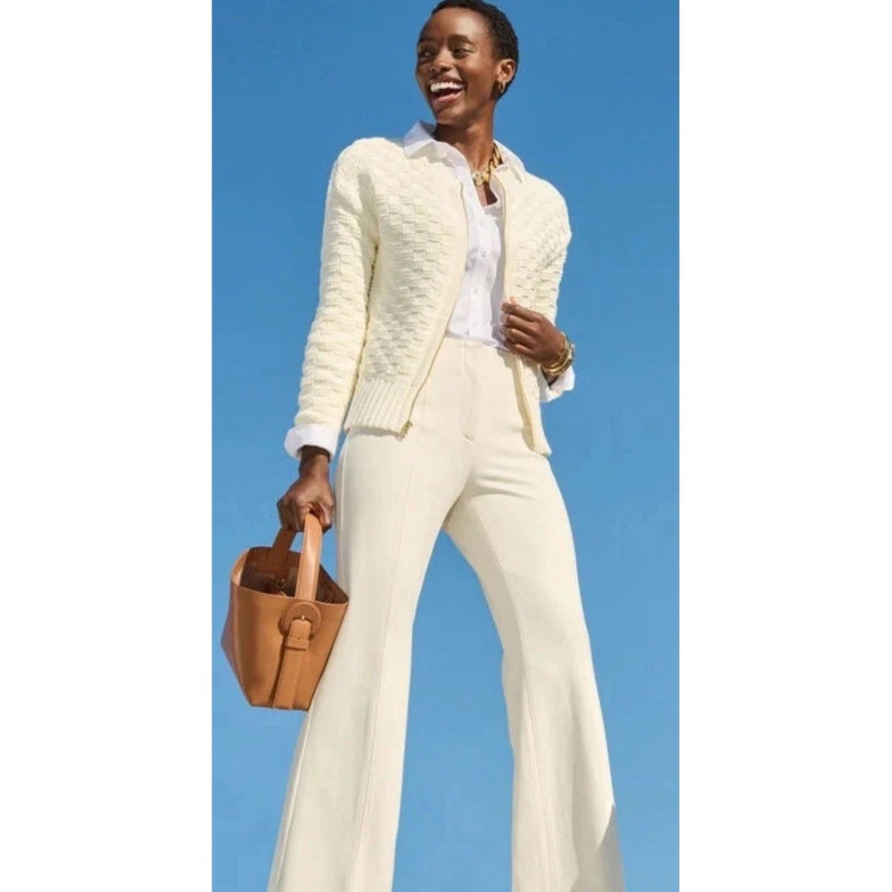 Talbots Button Down Wrinkle Resistant Stretch Whi… - image 4